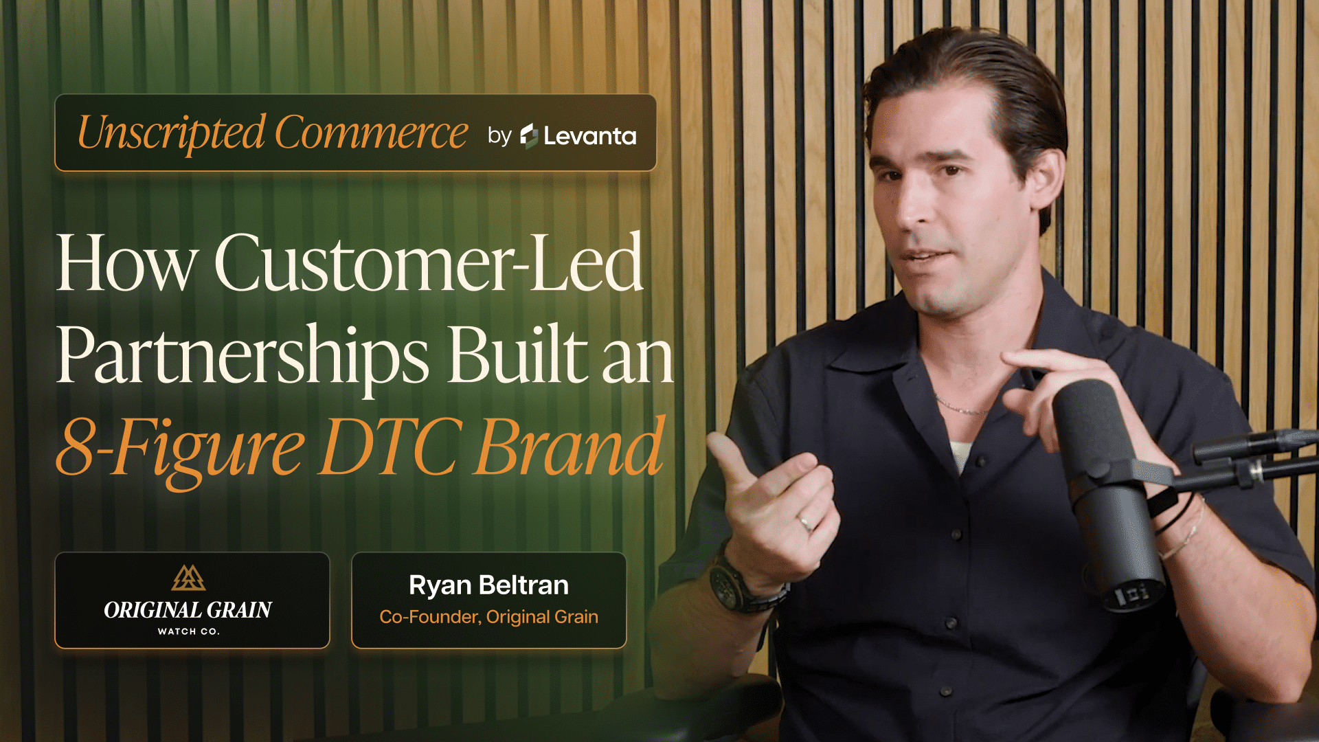 Ryan Beltran Co-Founder of Orginal Grain talks about partner led growth for his DTC brand