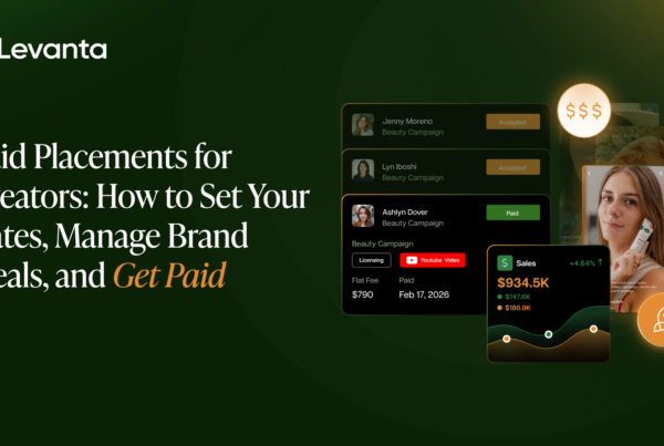 Paid Placements for Creators: Set Rates & Get Paid