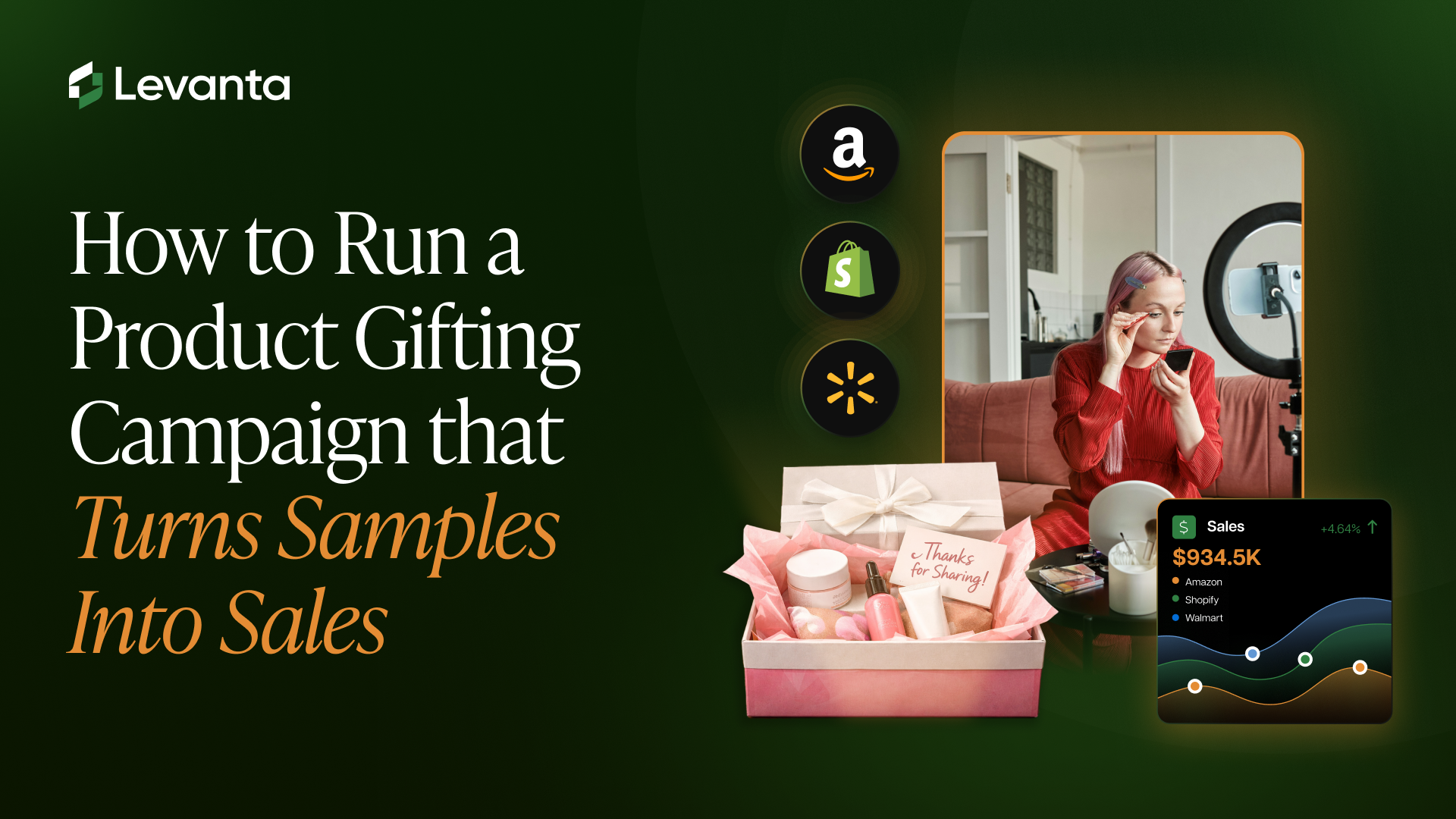 run a product gifting campaign