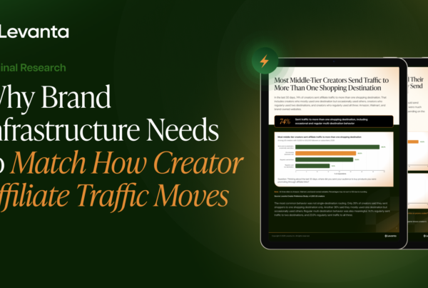 2026 Levanta Research - Creator Affiliate Traffic