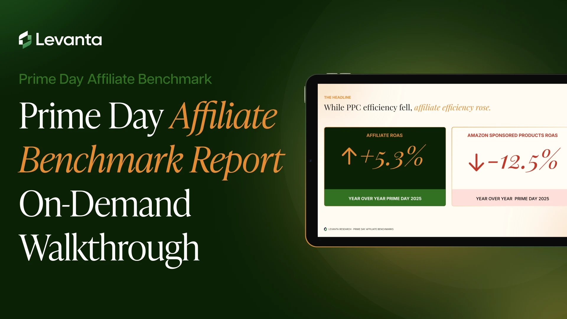 Prime Day Affiliate Benchmark Report
