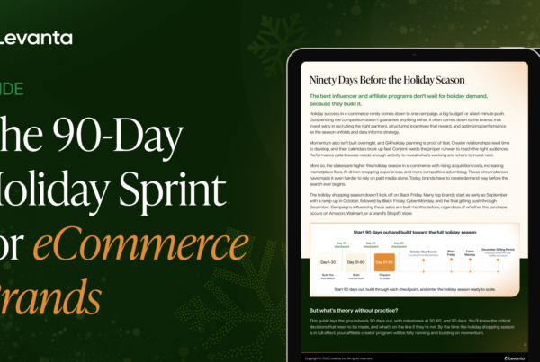 The 90-Day Holiday Sprint for eCommerce Brands