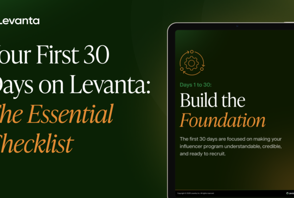 Your First 30 Days on Levanta: The Essential Checklist
